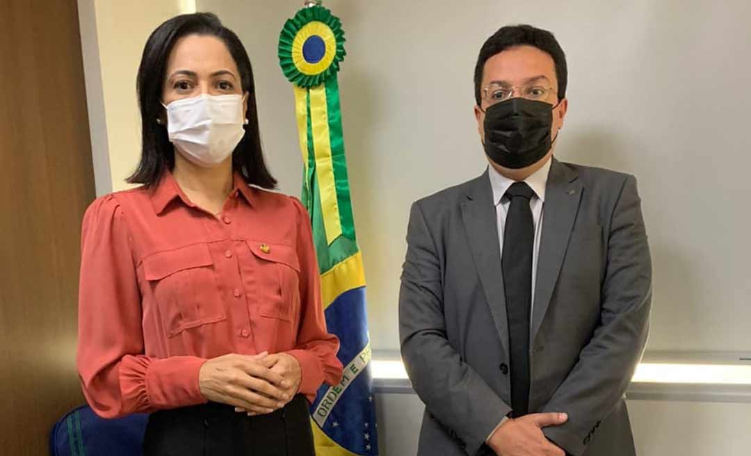 Senadora Mailza se reúne com presidente do FNDE e busca recursos para Educação no Acre