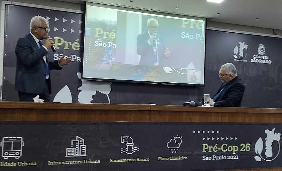 Pré-Cop 26: Referência na Amazônia, Normando Sales dá palestra sobre meio ambiente em São Paulo