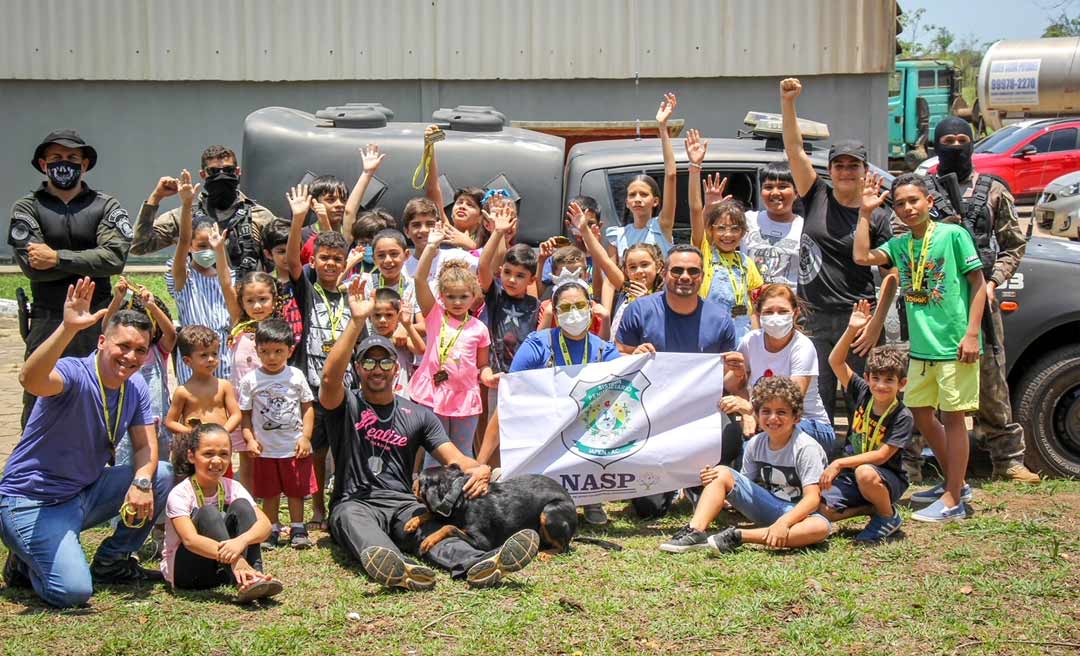 Em alusão ao Dia das Crianças, Iapen faz manhã especial para filhos de servidores penitenciários