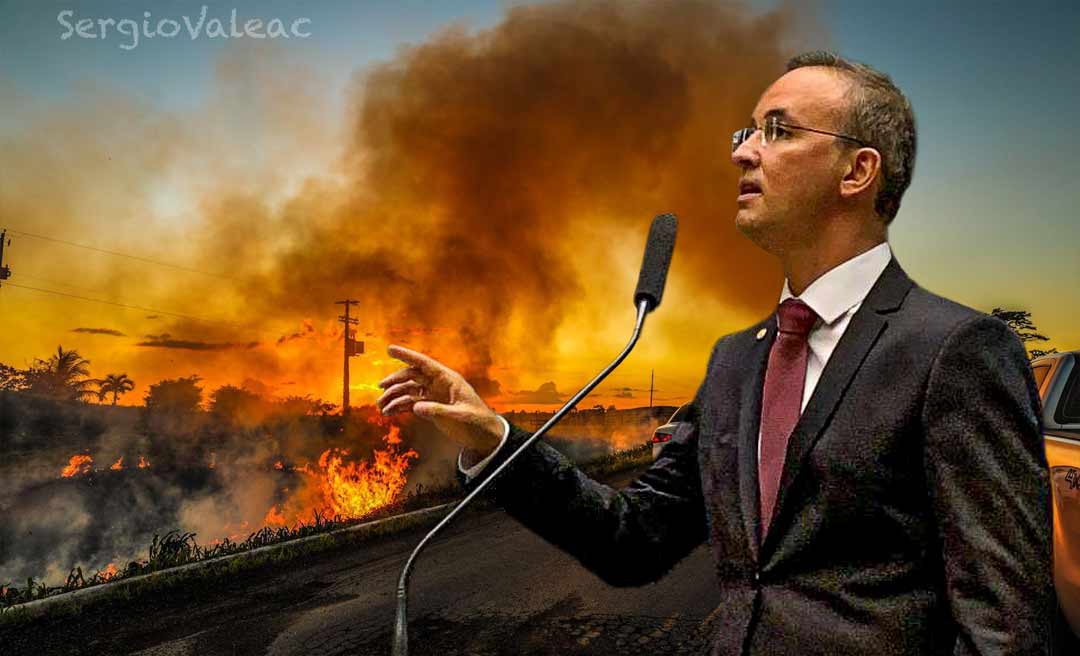 Câmara dos Deputados debaterá queimadas no Acre nesta quarta-feira, após proposta de Leo de Brito