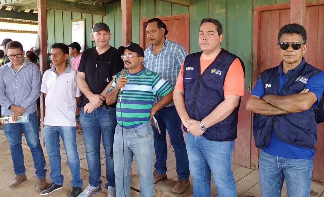 Governo entrega recuperação de ramal para a comunidade do Riozinho do Rola