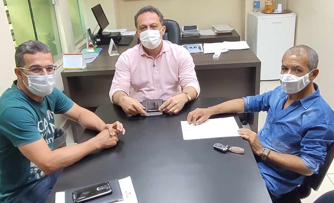 Na Prefeitura, Sinproacre discute condições para retomada das aulas presenciais