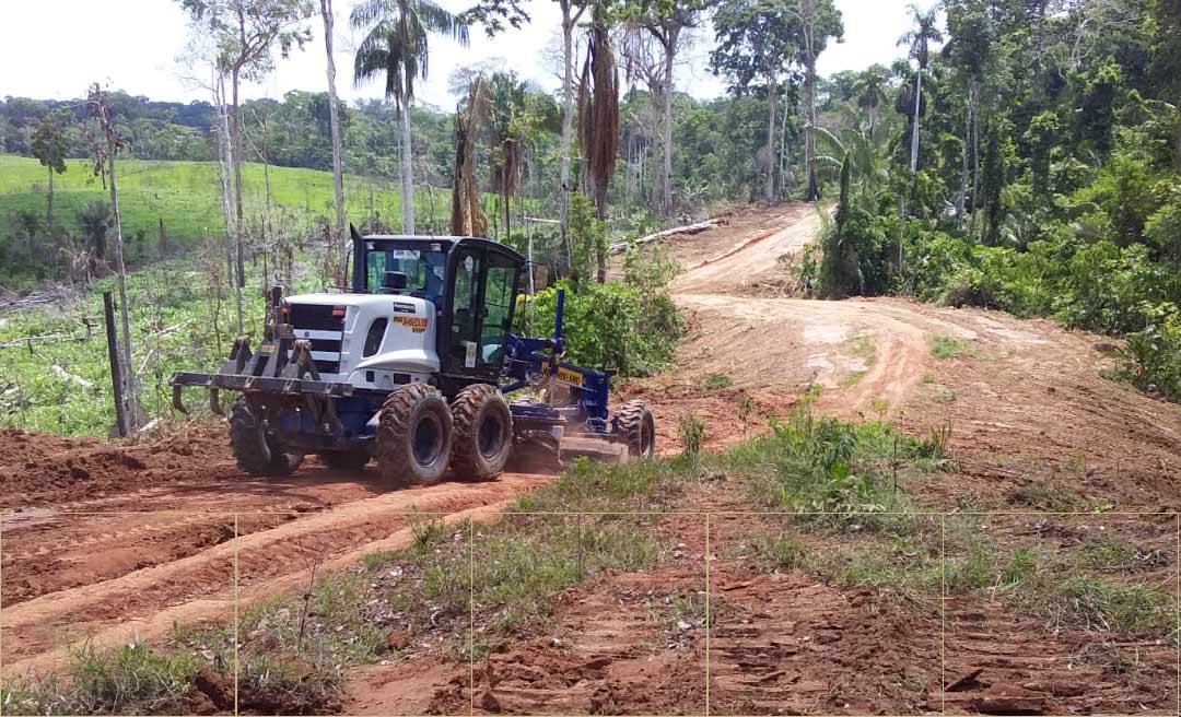 Deracre retoma reabertura do ramal que interliga Feijó a Envira no Amazonas