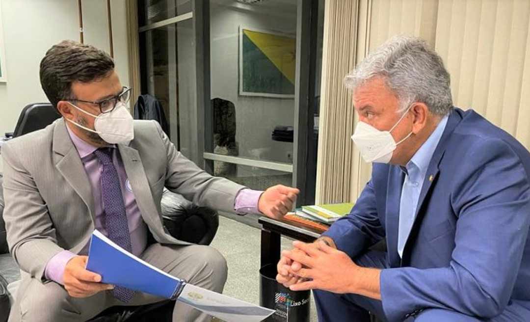 Em Brasília, governo do Acre entrega 80 propostas à bancada federal com sugestões para destinação de emendas