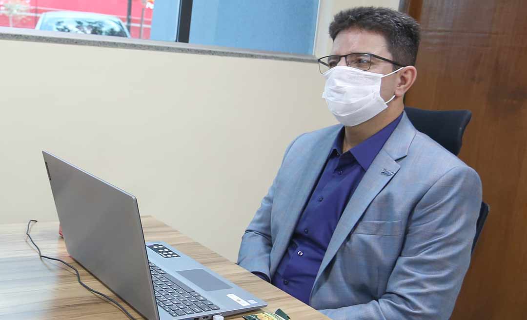 Gladson participa de reunião do Consórcio Amazônia Legal com o ministro do Meio Ambiente