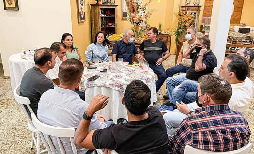 Mailza reúne prefeitos do PP em almoço e reafirma candidatura à reeleição ao Senado