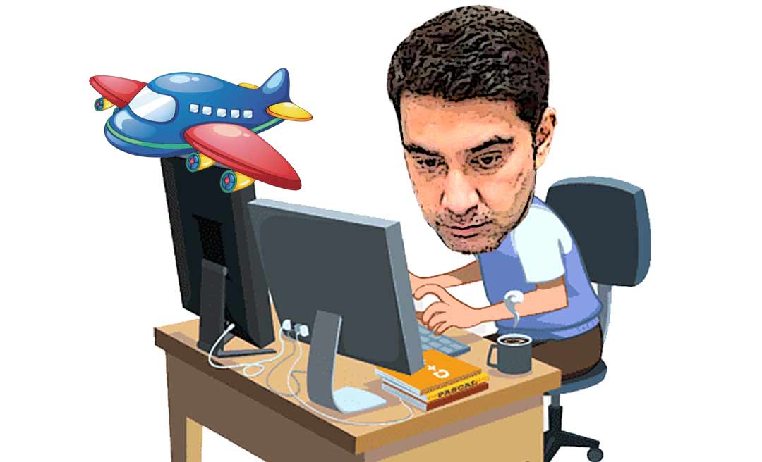 Samir Bestene e assessor ganham mais de R$ 4 mil em diárias para fazerem curso de "gestão de redes sociais" em Brasília