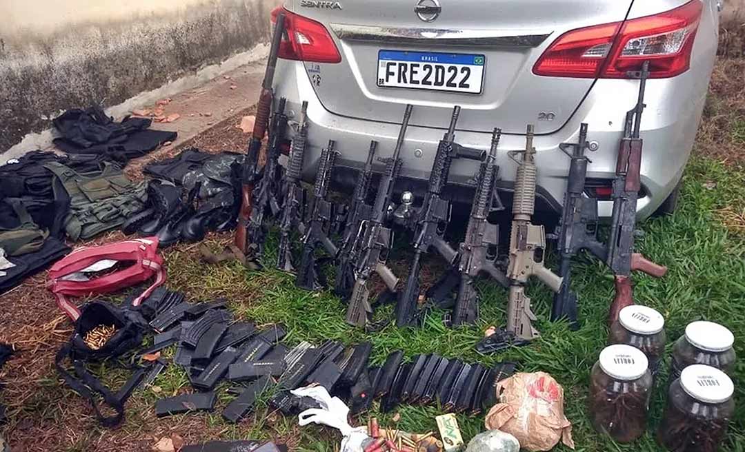 25 suspeitos de roubos a bancos são mortos em conflito com PM, PRF e BOPE