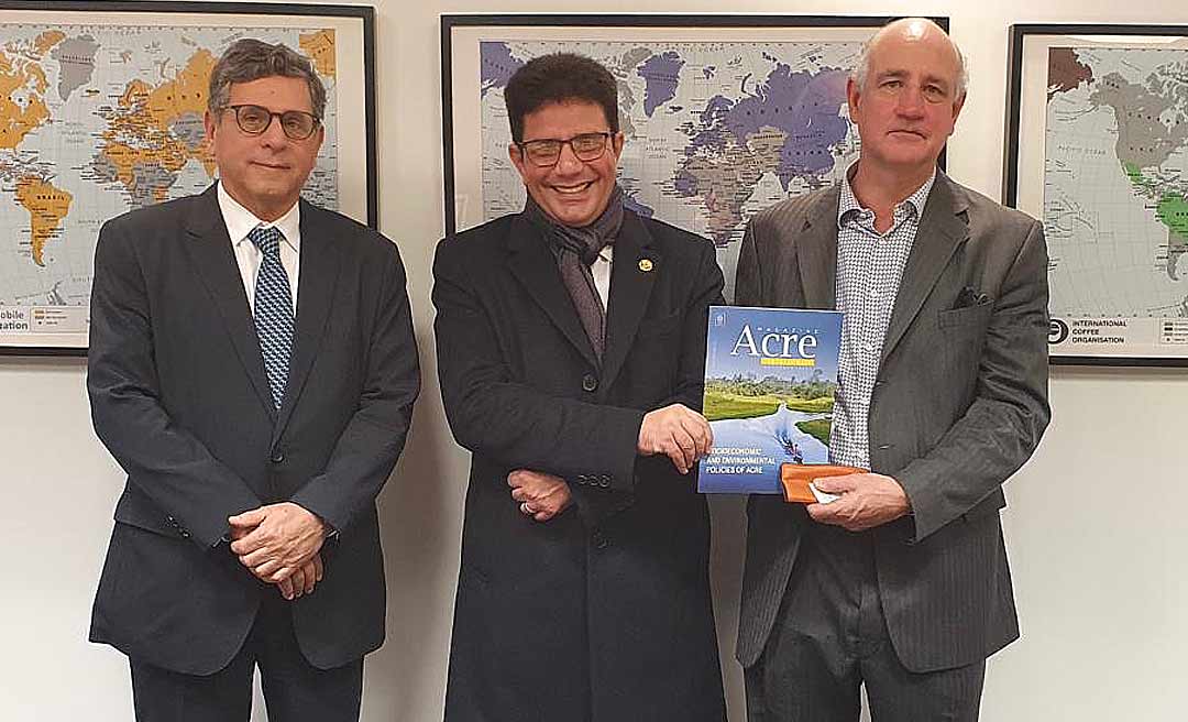 Governador Gladson Cameli apresenta em Londres potencial turístico e de agronegócio sustentável do Acre