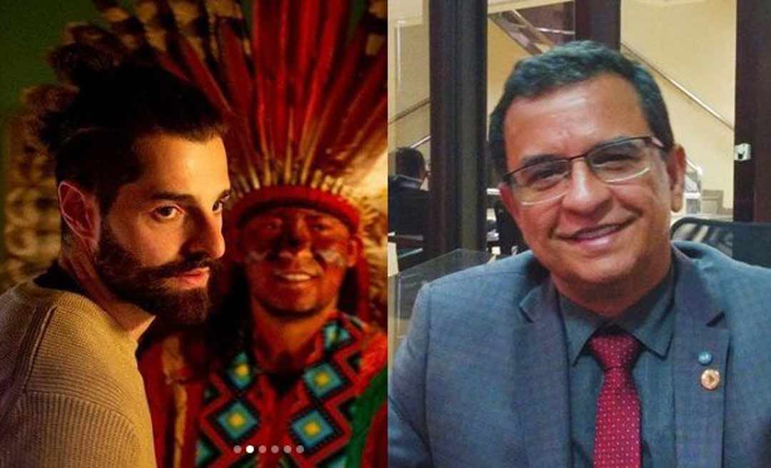 DJ Alok agradece deputado Gonzaga por apoiar projeto Campo da Fartura, do povo Huni Kuin