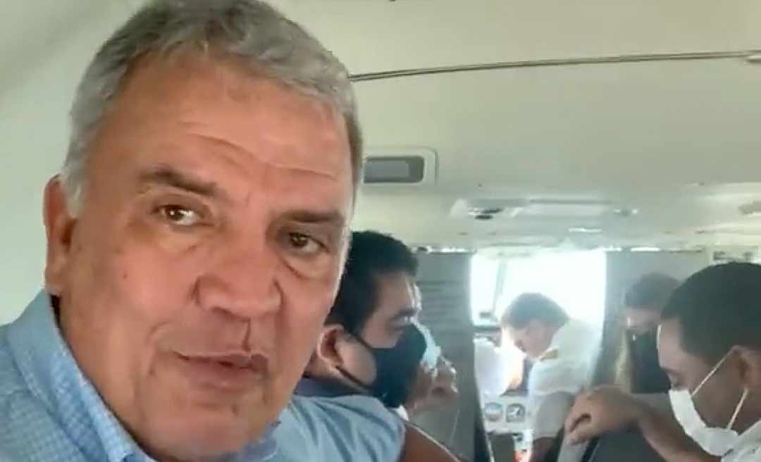 De olho no governo, Petecão cumpre agenda em Santa Rosa do Purus e Marechal Thaumaturgo