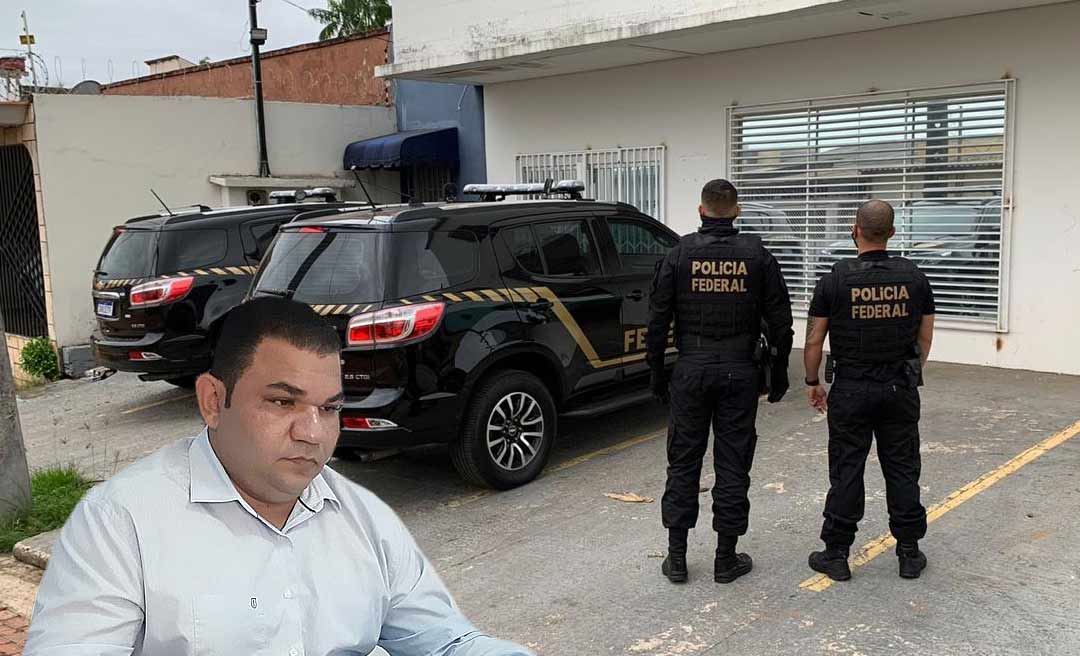 Vereador Fábio Araújo e empresa são alvos de operação da Polícia Federal
