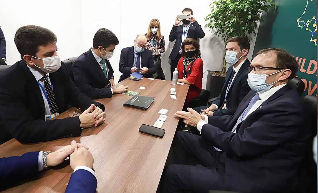 Em encontro com ministro da Noruega, governadores da Amazônia Legal buscam investimentos