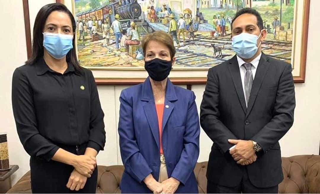 Em reunião com ministra da Agricultura, Mailza propõe ampliação de crédito para assentados do Incra