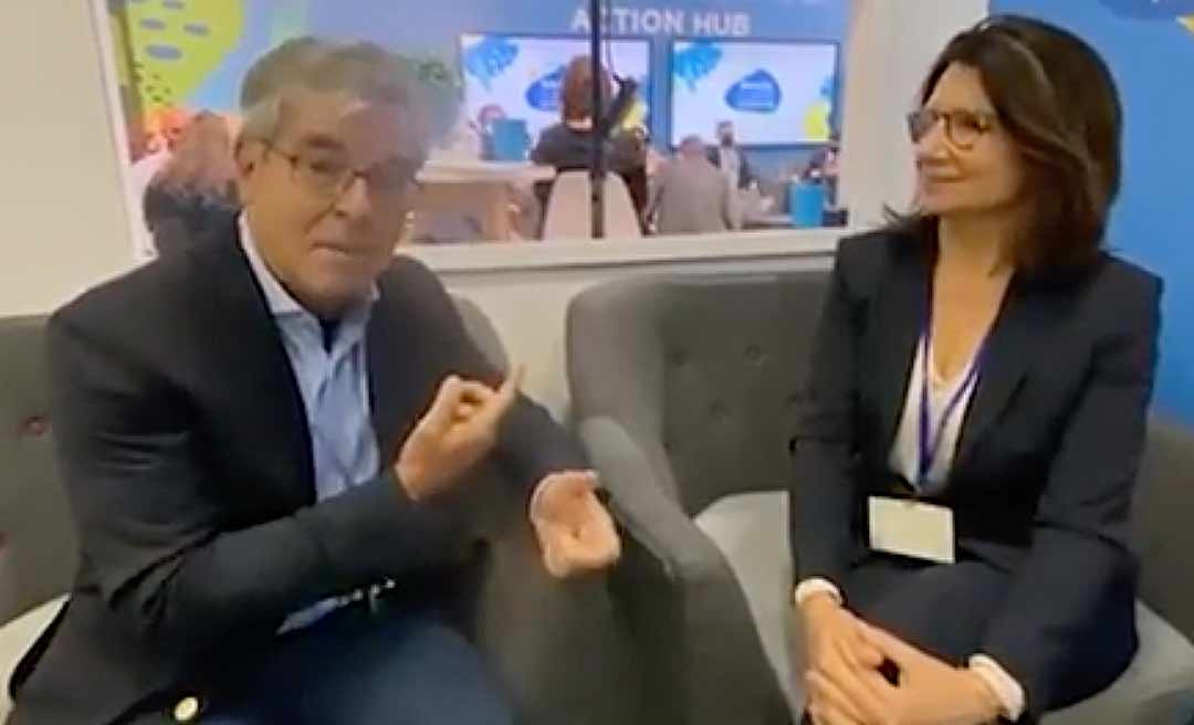 Jorge Viana bate-papo com ativista ambiental Ana Toni sobre o pós-COP26