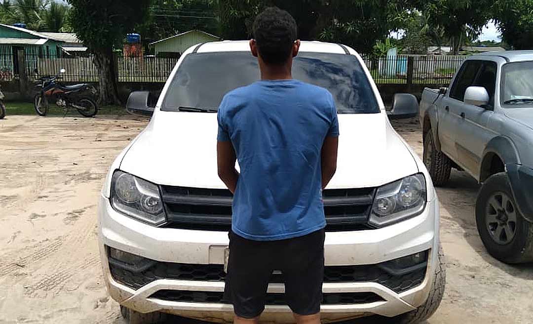 Polícia Civil prende acusado de roubo no bairro São Francisco, em Mâncio Lima