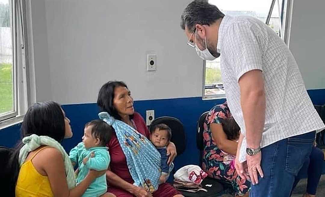 Deputado federal Alan Rick garante retomada das obras das escolas de Tarauacá