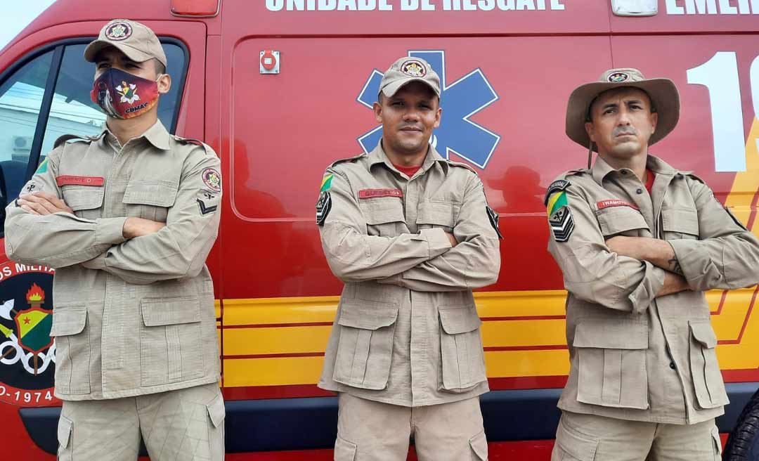 Em Rio Branco, bombeiros salvam bebê que estava sem respirar