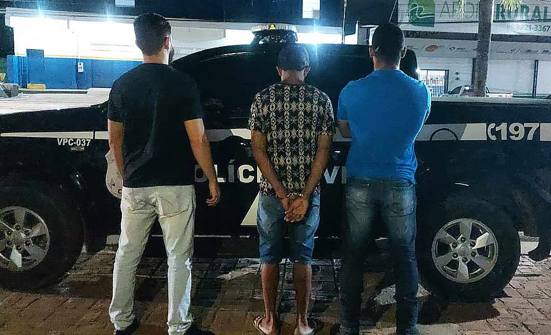 Homem é preso por tetantiva de faminicídio no bairro Aeroporto Velho em Rio Branco
