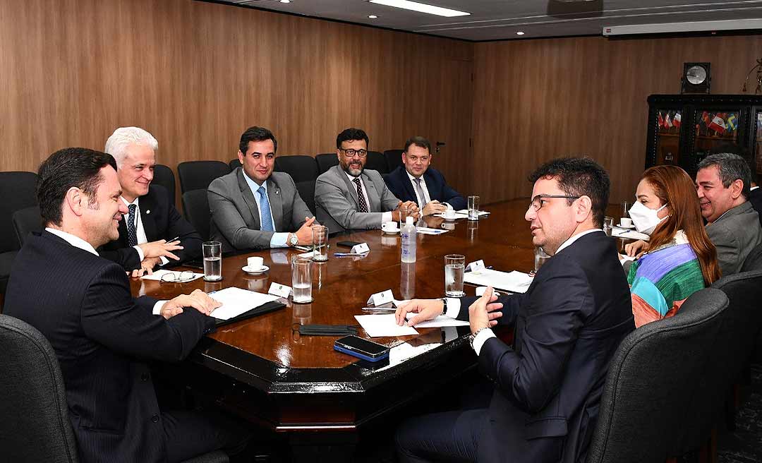 Gladson e desembargadores visitam ministro da Justiça e pedem apoio para projetos