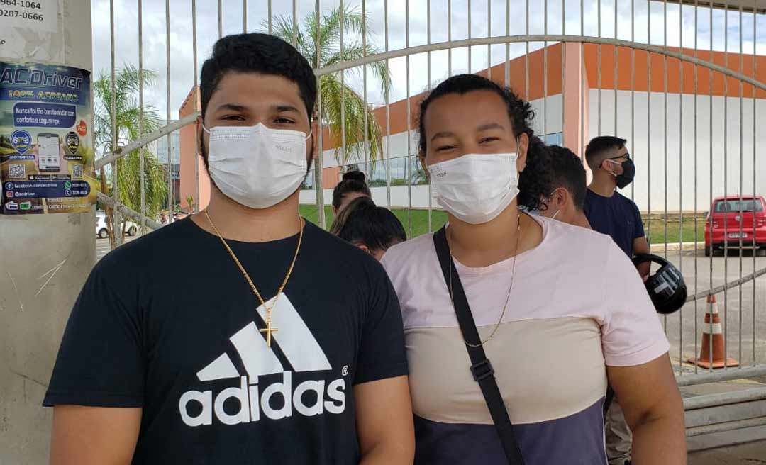 Estudantes se dizem ansiosos para o início das provas do Enem em Rio Branco