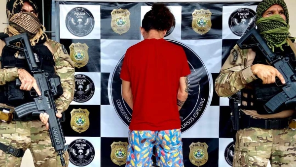 Força Tarefa prende líder de quadrilha de “puxadores” de veículos, apreende cocaína e recupera veículo roubado em Plácido de Castro