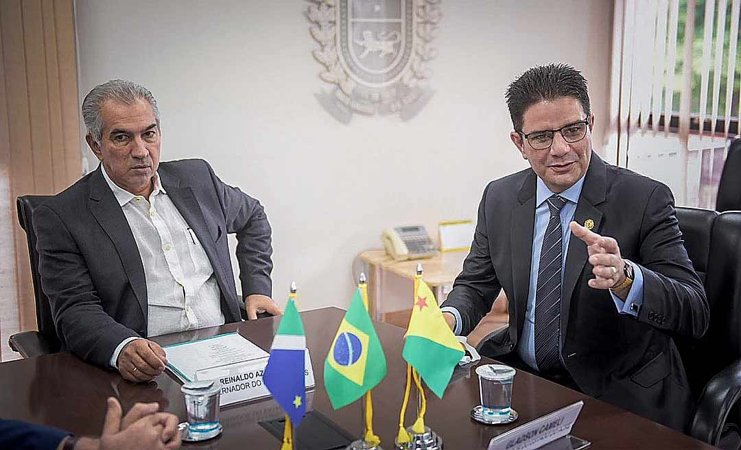 Gladson conhece plano de gestão do governo de Mato Grosso do Sul e sugere intercâmbio