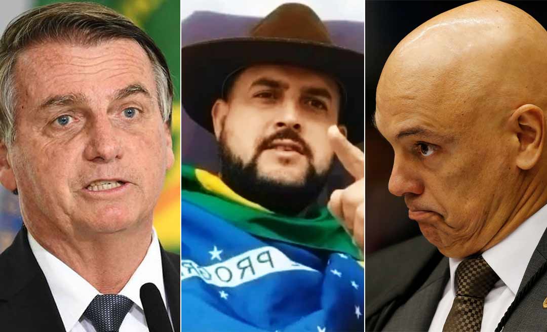 Bolsonaro ataca Moraes e diz que prisão de Zé Trovão é uma 'violência'