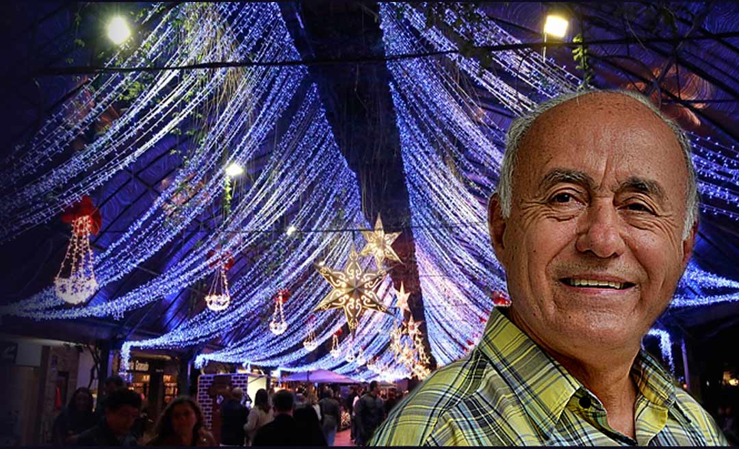 Bocalom diz que decoração de Natal de Rio Branco é uma cópia de Gramado: “Nos mandaram o projeto"