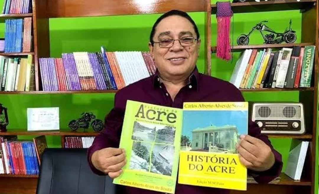 Deputado Gonzaga sugere homenagem ao historiador Carlos Alberto