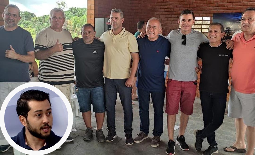 Jarude não é convidado por Bocalom para festinha com vereadores e brinca: “Custava nada convidar, poxa”