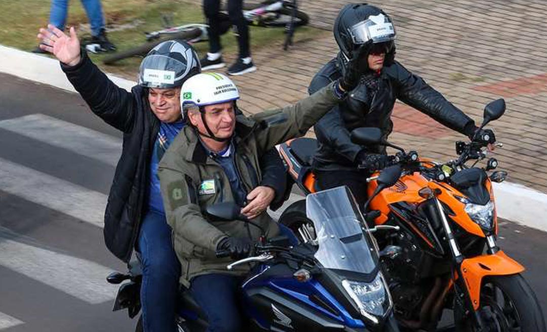 Motociatas de Bolsonaro custaram R$ 5 milhões aos cofres públicos