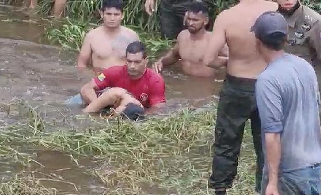 Motorista perde o controle de carro  e cai em um açude no Santa Maria;  uma mulher morreu na ocorrência