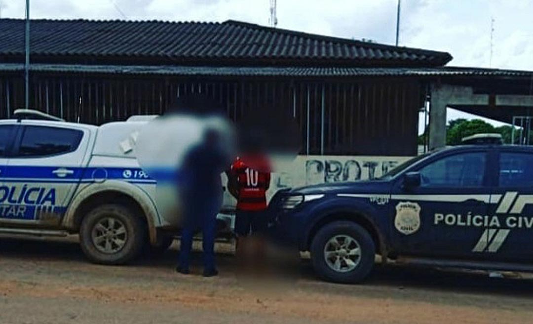 Homem acusado de roubo e estupro da vítima é preso no interior do Acre