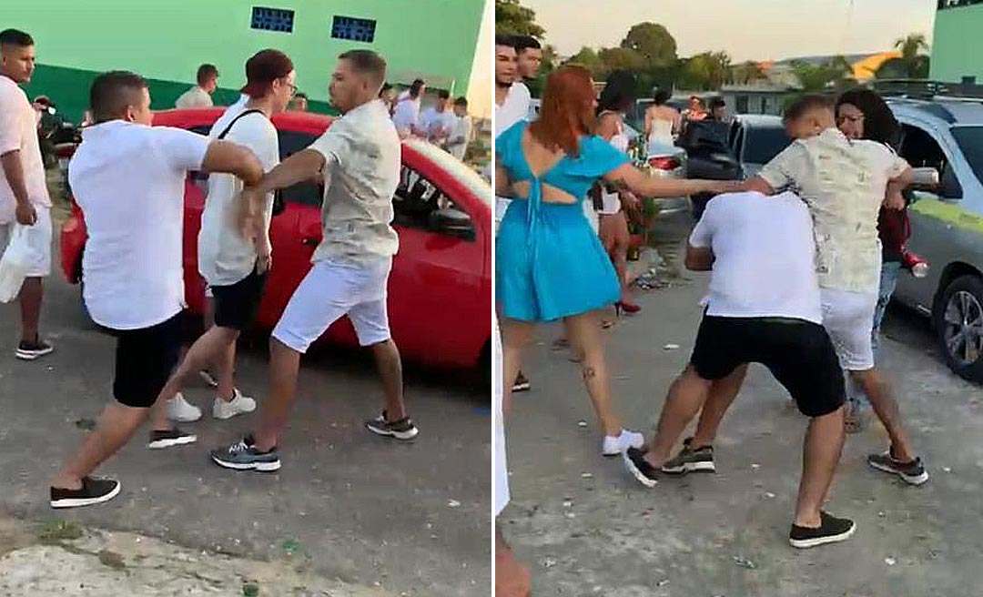 Cruzeiro do Sul inicia 2022 com briga generalizada em via pública; VEJA O VÍDEO