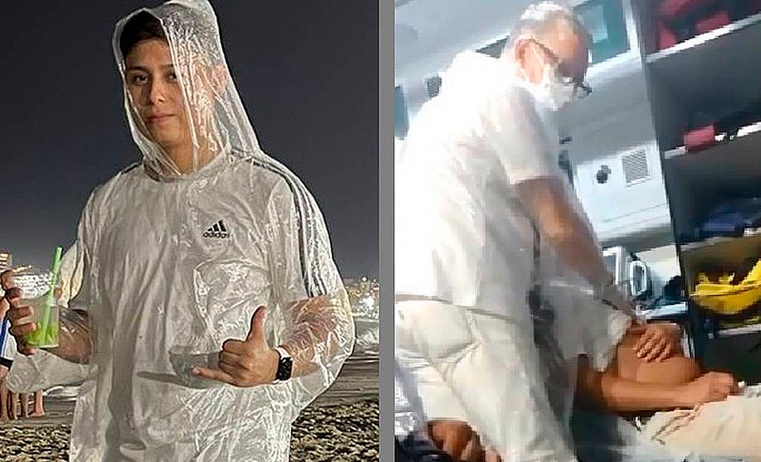 'Nunca imaginamos que vai acontecer com a gente', diz jovem do Acre esfaqueado durante contagem regressiva do réveillon em Copacabana