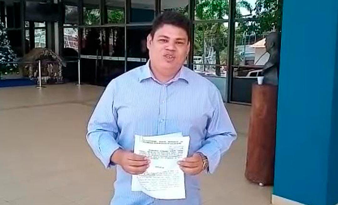 "É inadmissível que o povo seja roubado ano após ano", afirma pré-candidato que protocolou pedido de impeachment contra Gladson