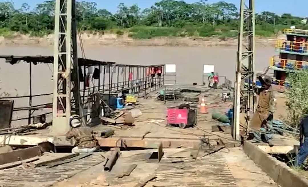 Deracre volta atrás e diz que não há data para volta da balsa de Rodrigues Alves