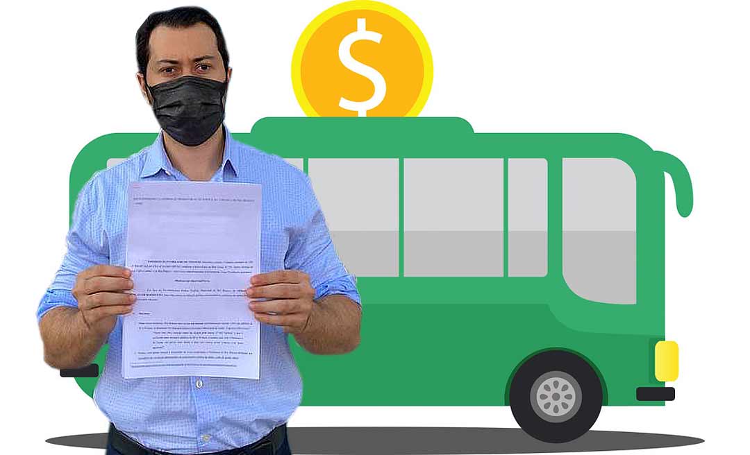 Jarude pede ao MP que investigue repasse da prefeitura de R$ 2, 4 milhões às empresas de ônibus
