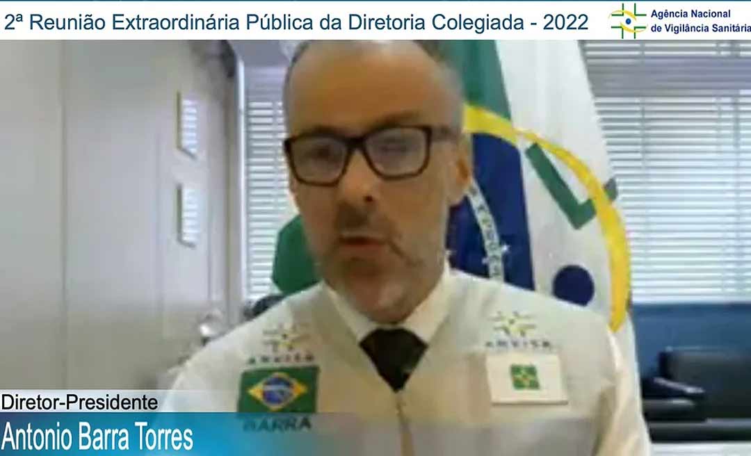 Sem citar Bolsonaro, Barra Torres diz que “é criminoso” mentir sobre Covid