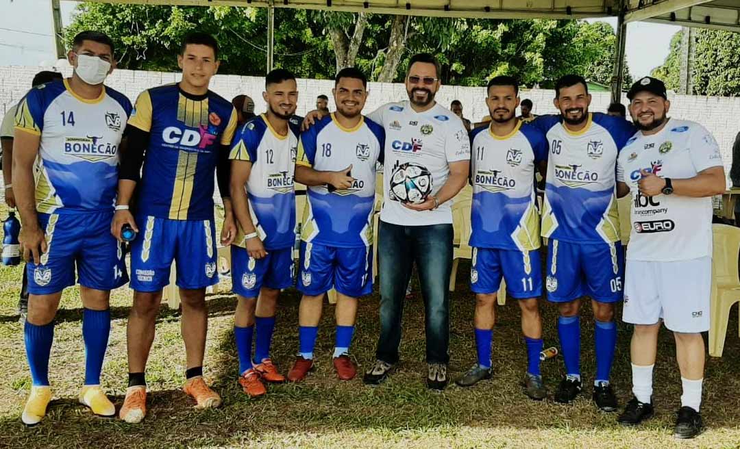 "Vitória da solidariedade!" - Alan Rick comemora arrecadação de quase 1t de alimentos no Futebol Solidário em Capixaba