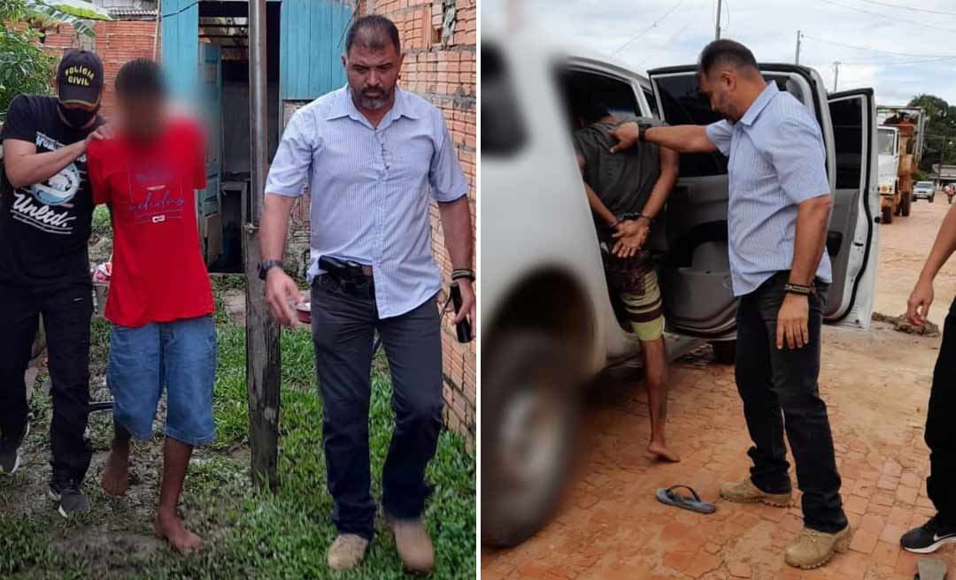 Em Xapuri, Polícia Civil prende suspeitos de assalto a comércio no centro da cidade