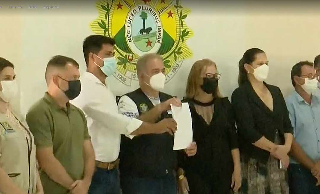 Em agenda no Acre, ministro da Saúde diz que estado vai receber 60 mil testes para detectar a covid-19 ainda hoje