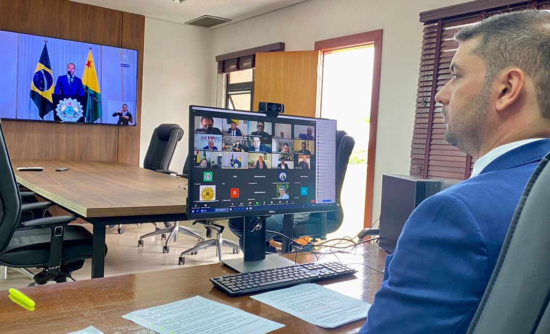 Com participação de representantes dos poderes, Nicolau abre ano legislativo com sessão virtual