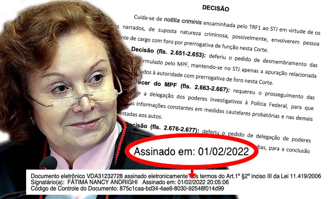 A pedido do MPF, ministra do STJ desmembra processo da Ptolomeu e dá prazo de 90 dias para conclusão das investigações