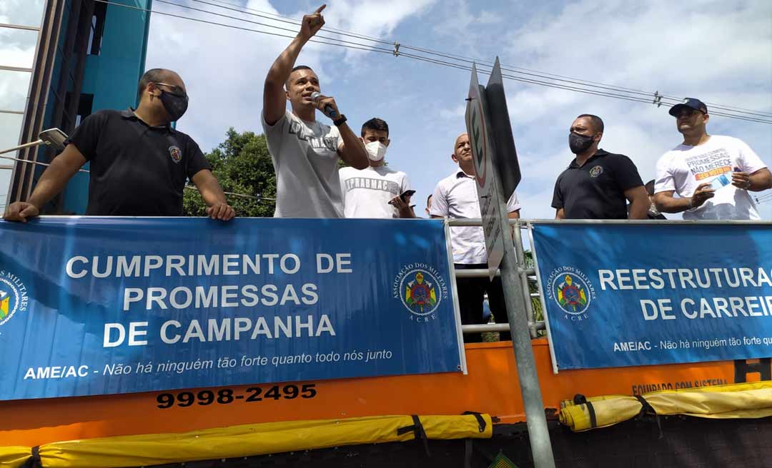 Políciais e Bombeiros militares voltam a cobrar promessas que não foram cumpridas pelo governo