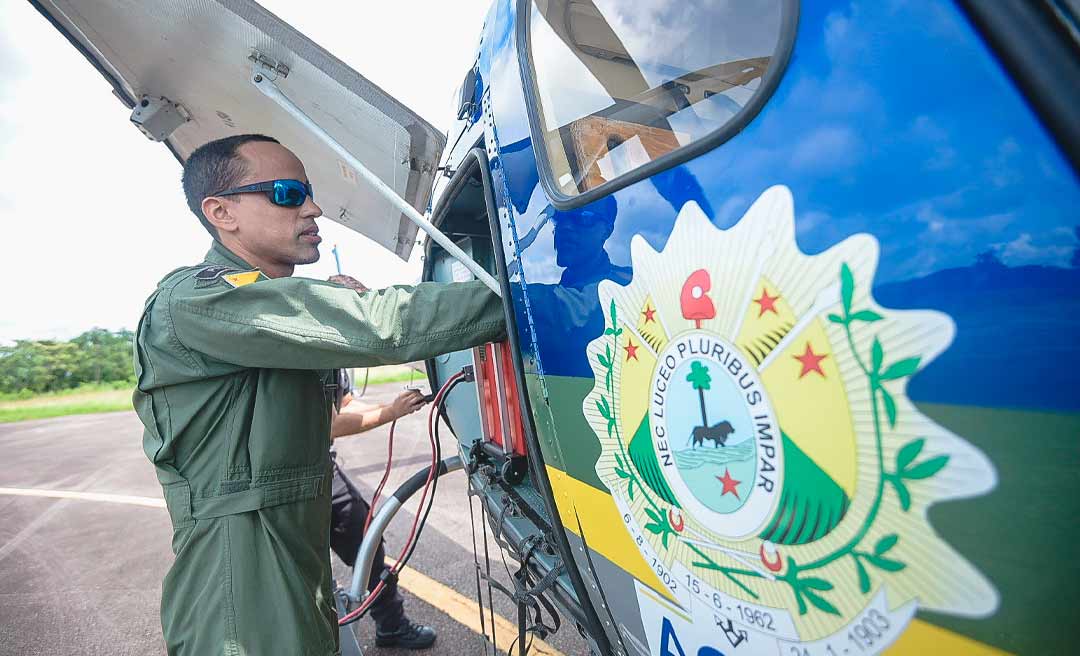 Centro de Operações Aéreas do Estado presta auxílio às vítimas da alagação