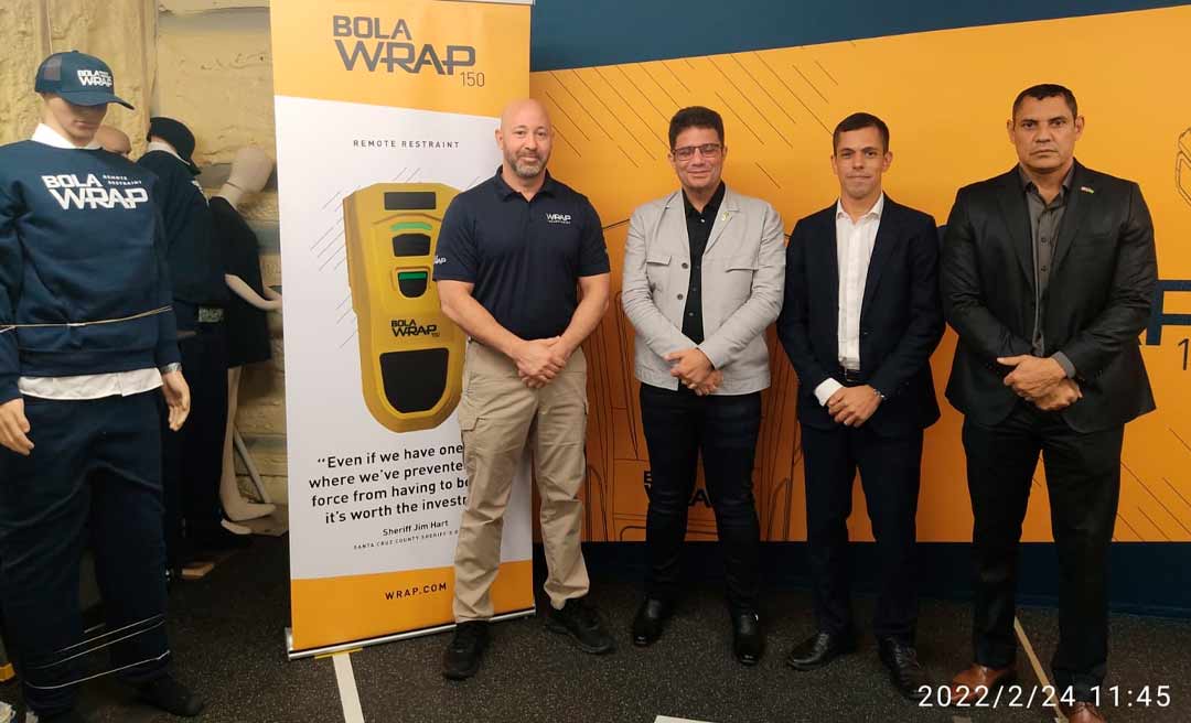 Nos Estados Unidos, governo busca novas tecnologias para a segurança pública do Acre