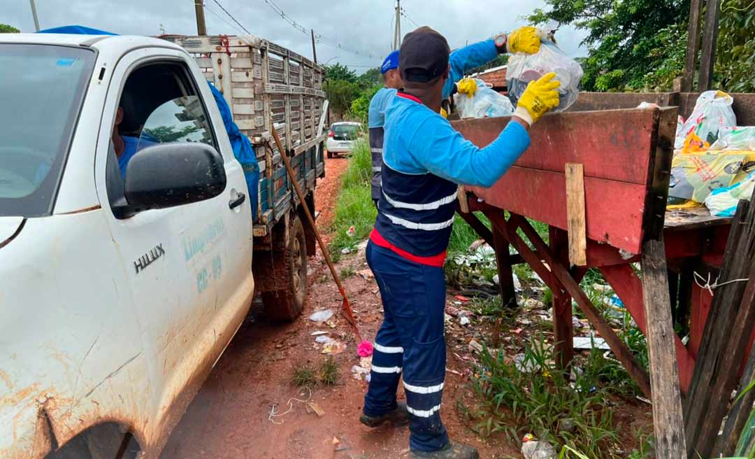 Moradores do Panorama agradecem Bocalom, por implantação da coleta de lixo porta em porta
