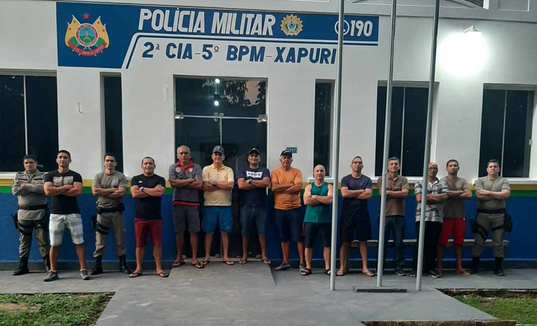 Policiais de Sena, Xapuri e Corpo de Bombeiros de Rio Branco aderem ao movimento Cumprindo a Lei e paralisam suas atividades